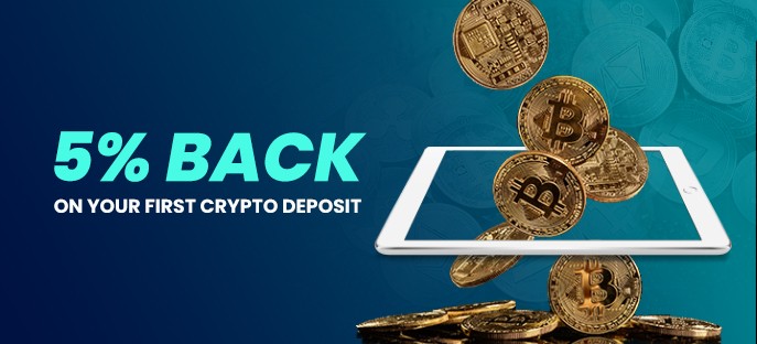 5percent-crypto-promo-image 5 Percent Back On Your First Crypto Deposit